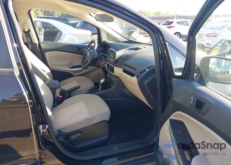 2020 Ford Ecosport S from USA, damaged, VIN MAJ6S3FL5LC366097